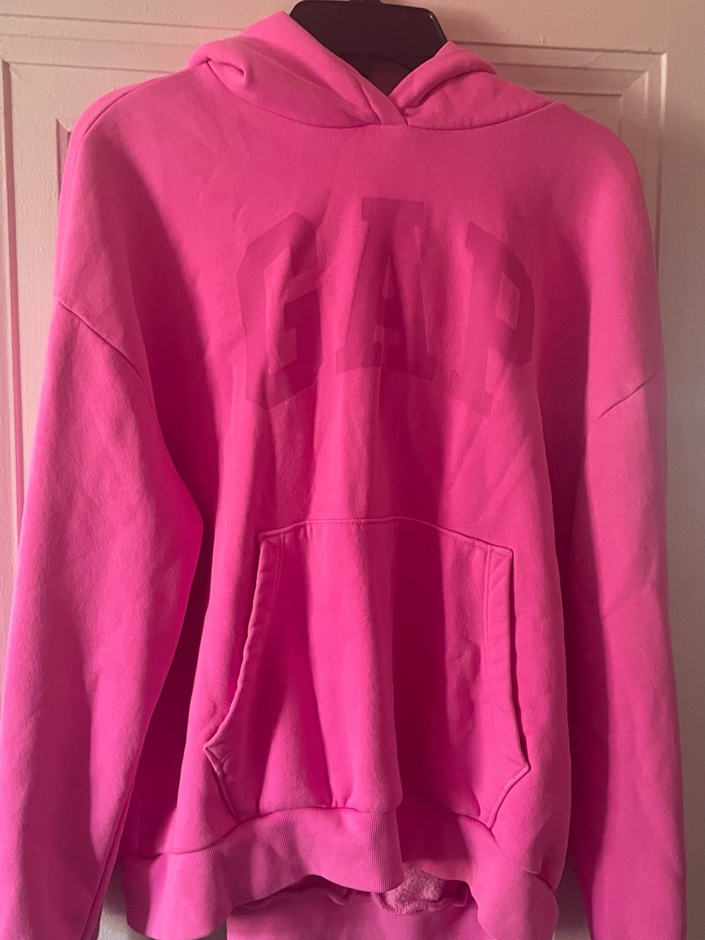 hot pink kids gap hoodie